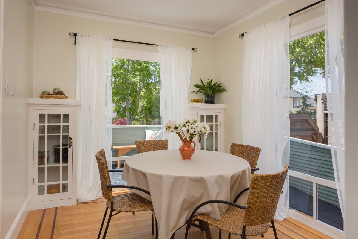 Dazzling White Curtains