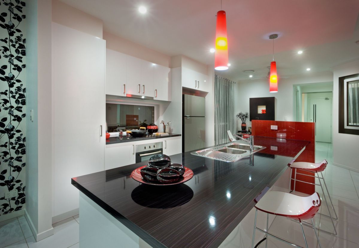 Gorgeous Custom Lighting, Breathtaking Laminate Countertops