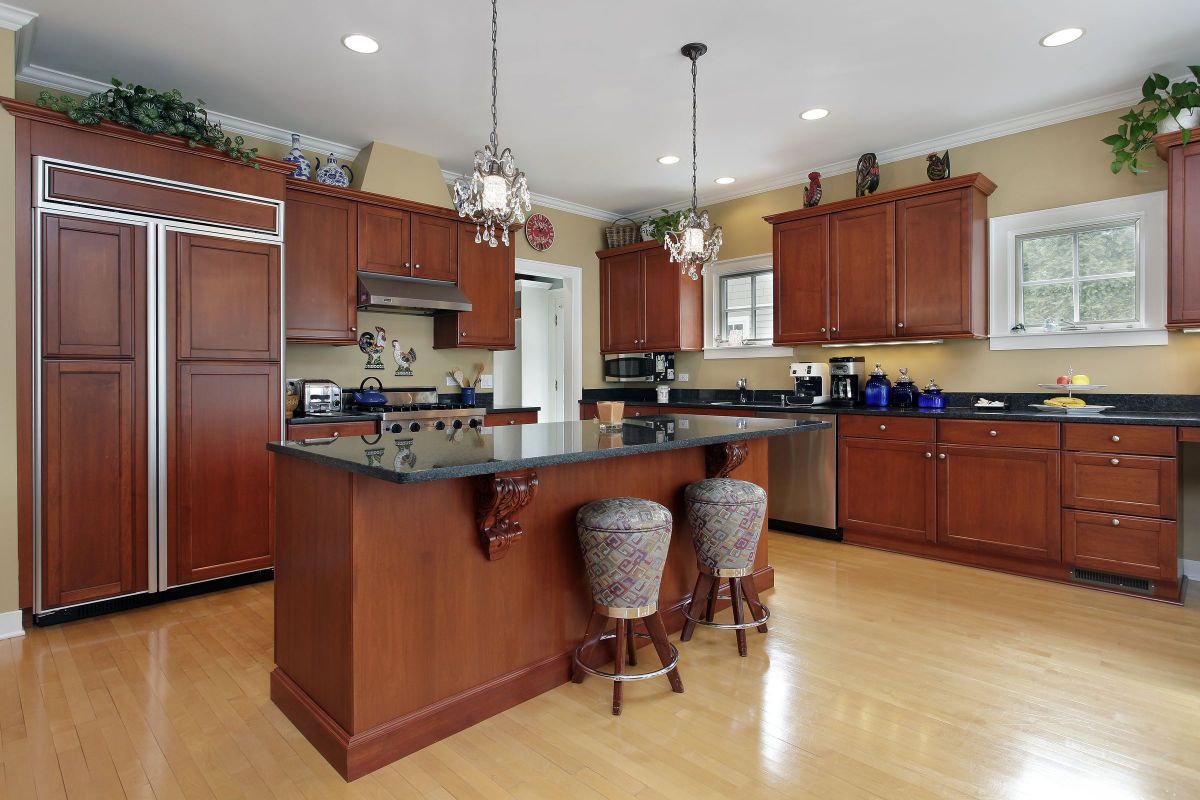 Unique Island Style Seating for a Modern Home Kitchen