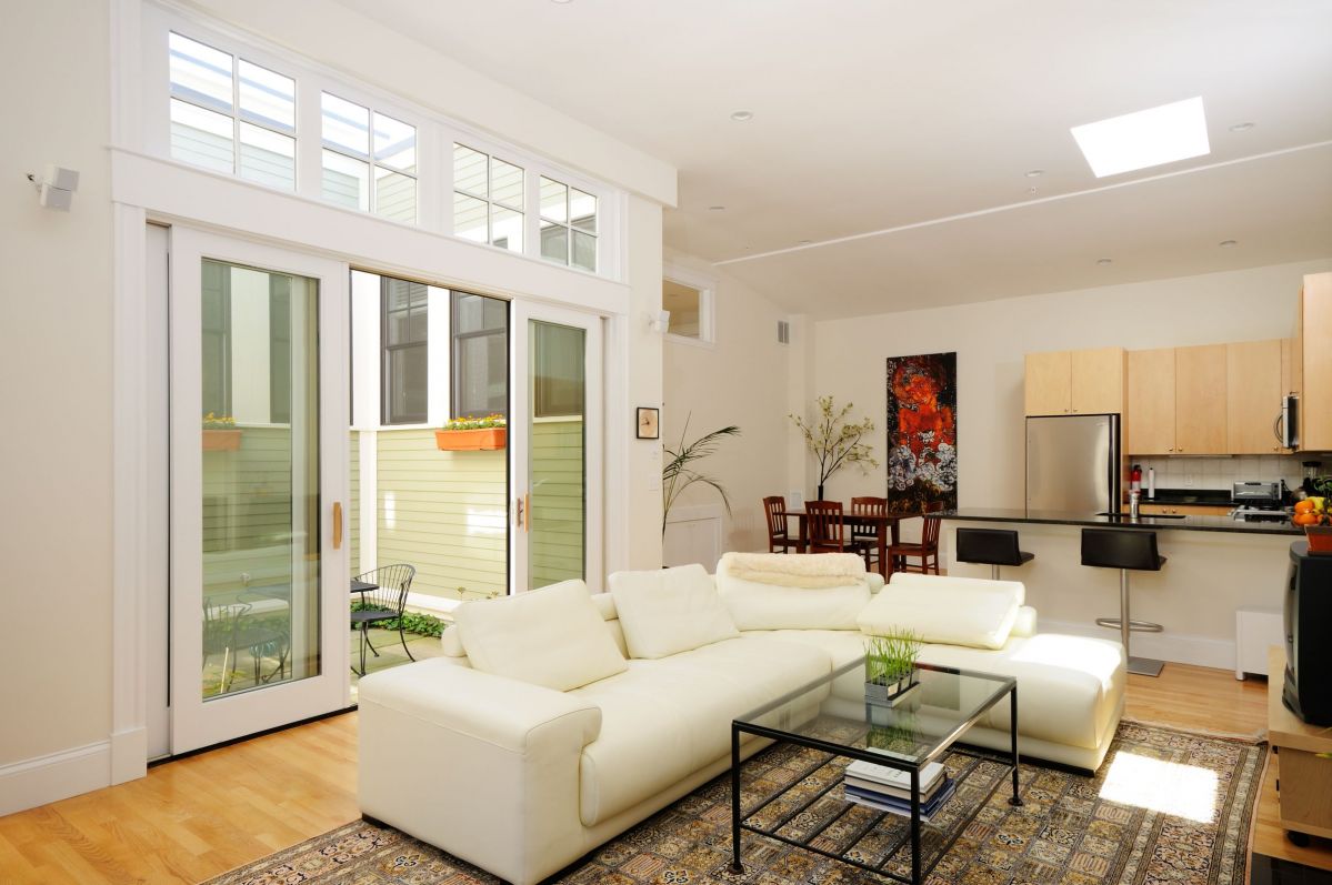 Comfy White Sofa