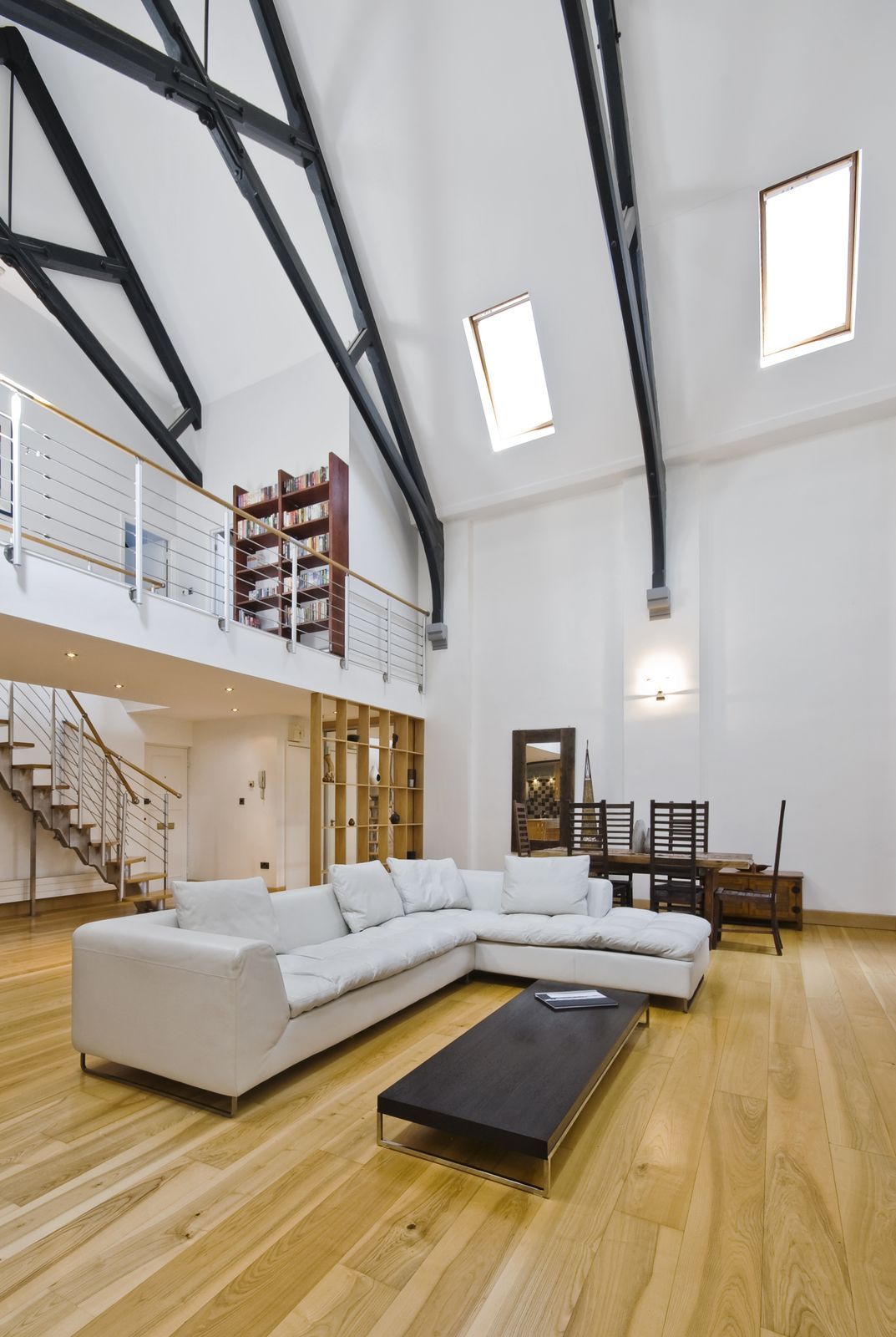 Open Ceiling Style Living Quarters
