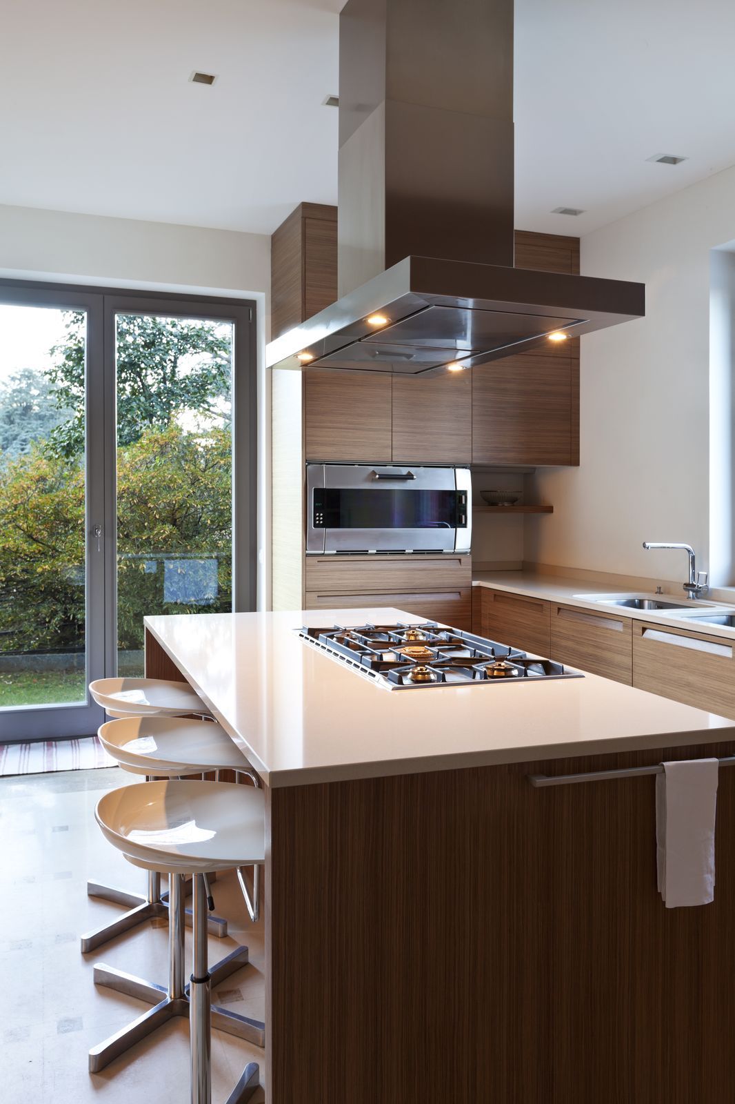 Metallic Sleek Custom Kitchen Design