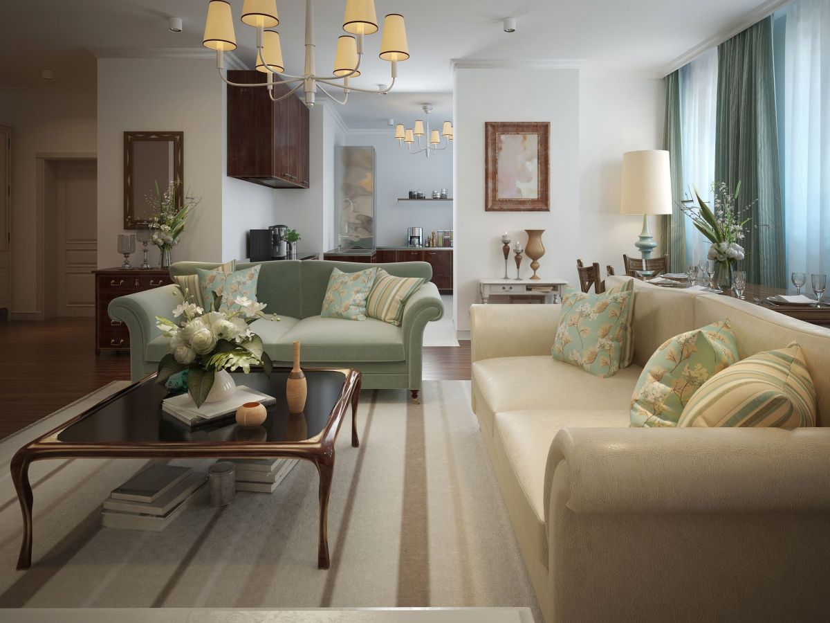 Nice, Pleasant, Relaxing Interior Design