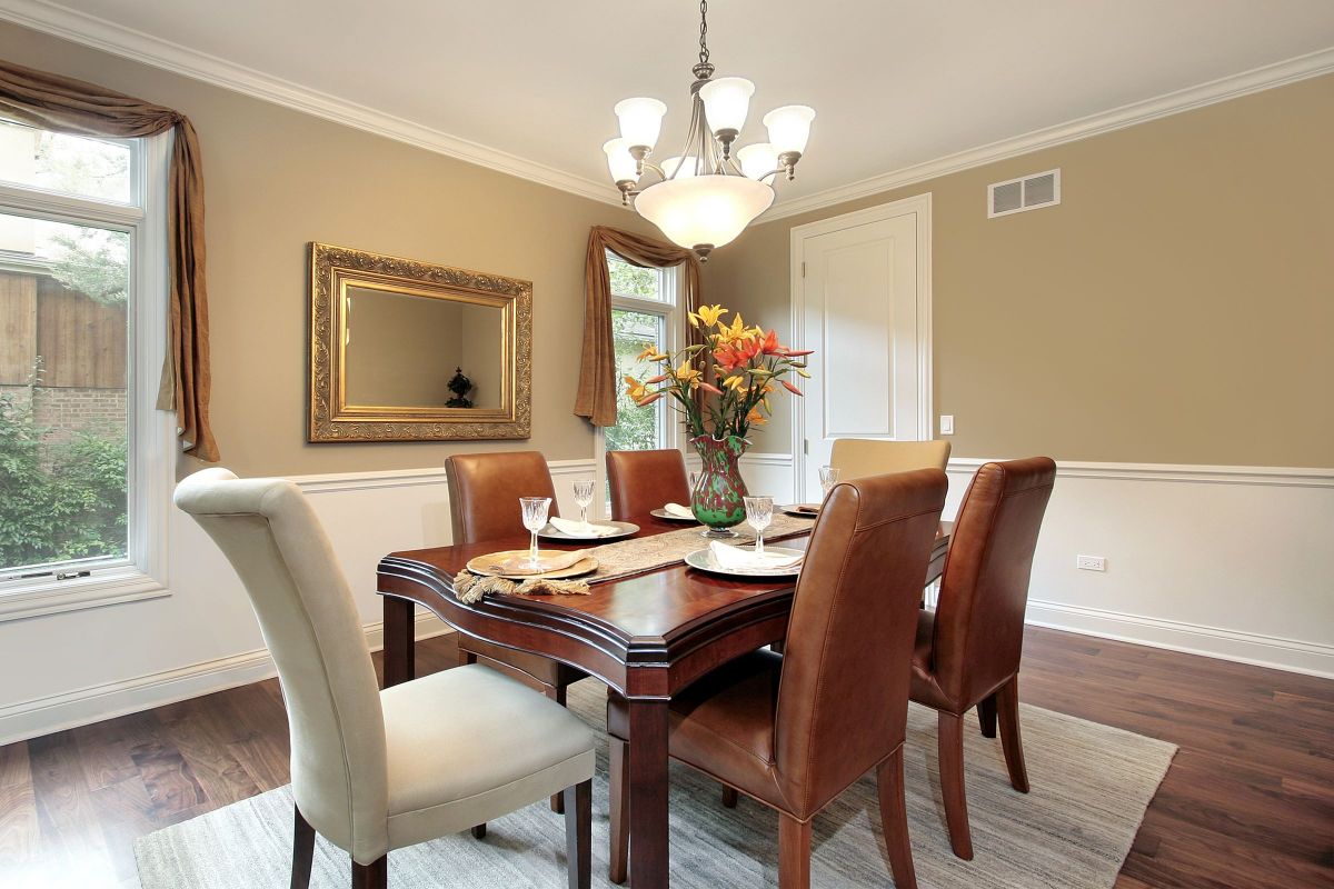 Ornately Crafted Dining Room Table