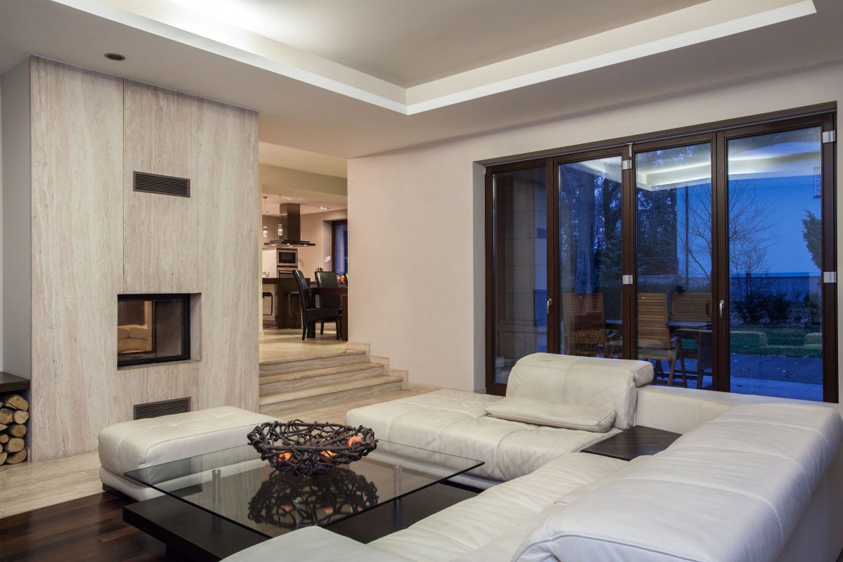 A Sleek, Modern Look for the Living Room