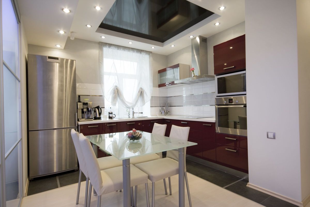 White Walled Kitchen/Dining Room
