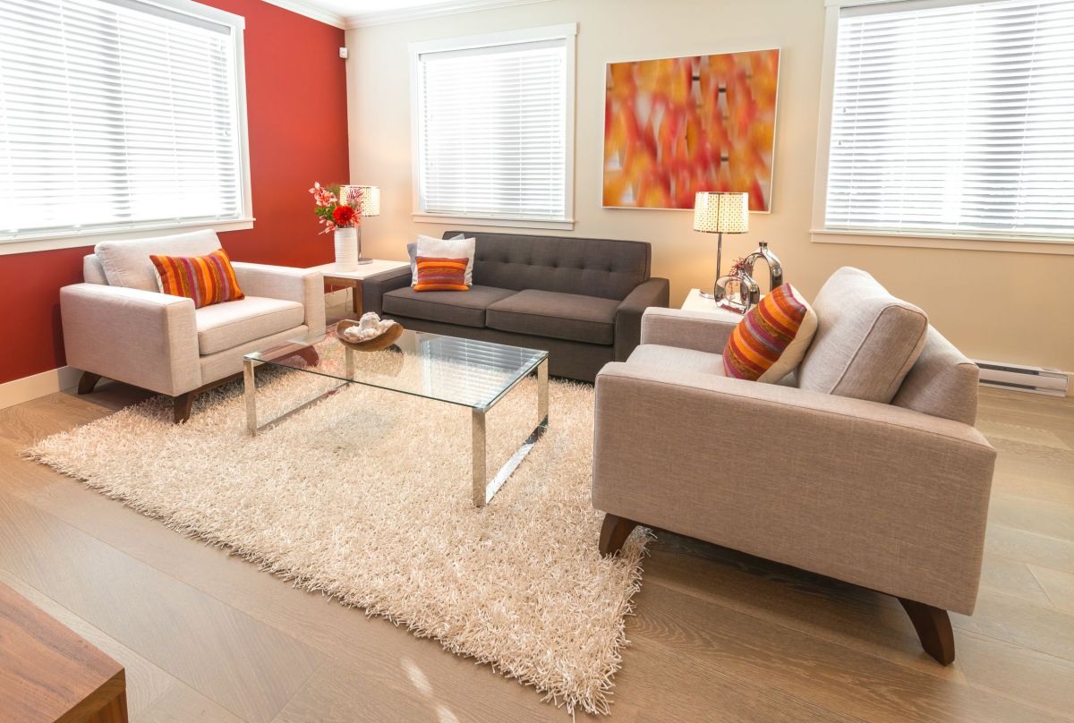 Fancy Comfy Seating Arrangements in a Living Room