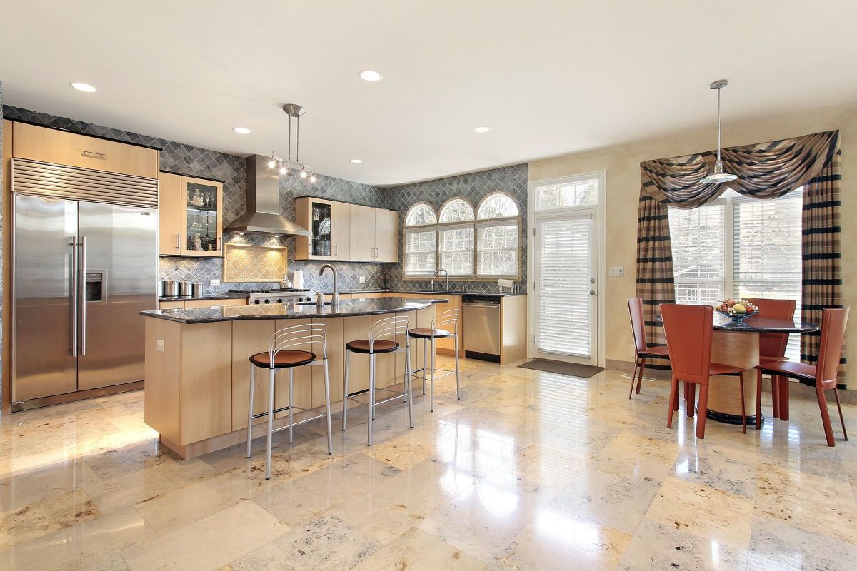 Beautiful Laminate Kitchen Flooring