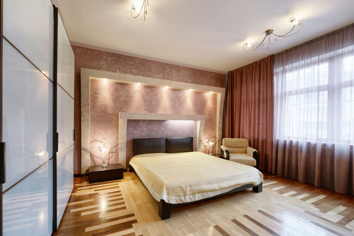 Gorgeous Low Standing Bed Display