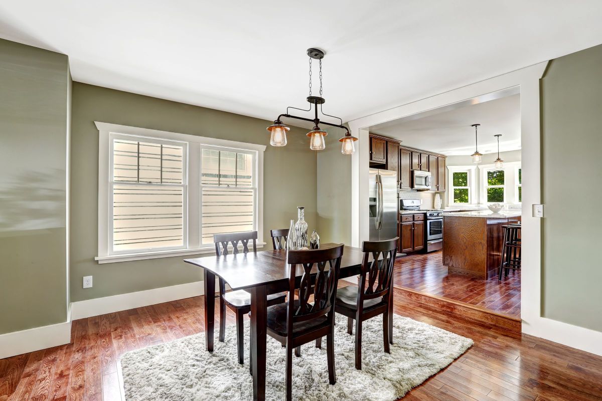 Green Dining Room