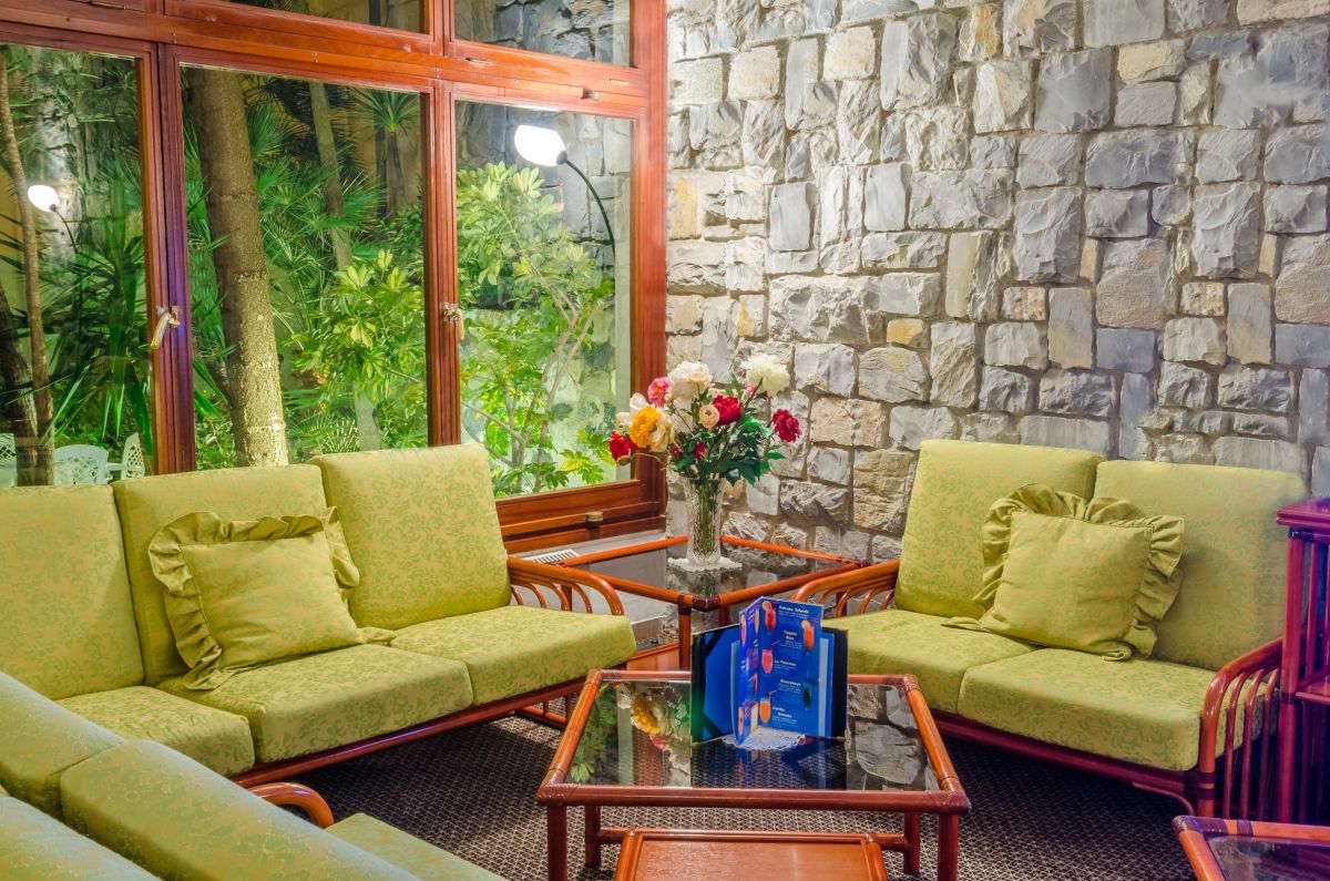 Bright, Vividly Colored Living Room