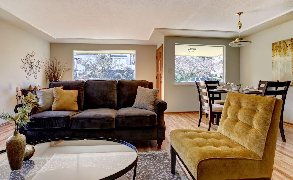 Sleek Comfortable Modern Living Room Home