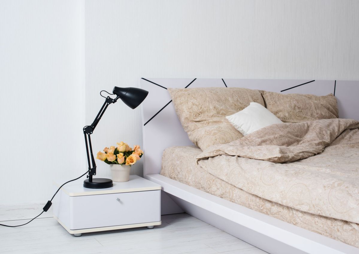 White, Comfortable Bedroom Set