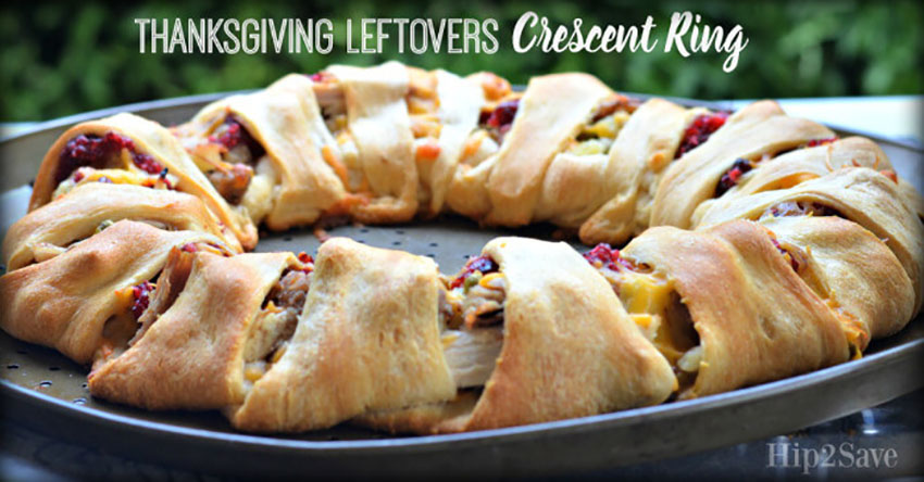 Thanksgiving Leftovers Crescent Ring