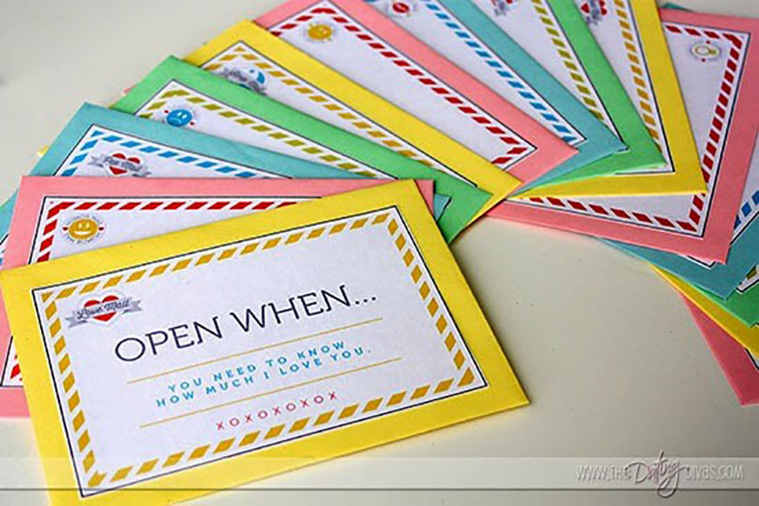 Open When Letters - Christmas Make Yourself