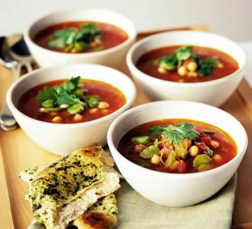 Moroccan Chickpea Soup Thanksgiving