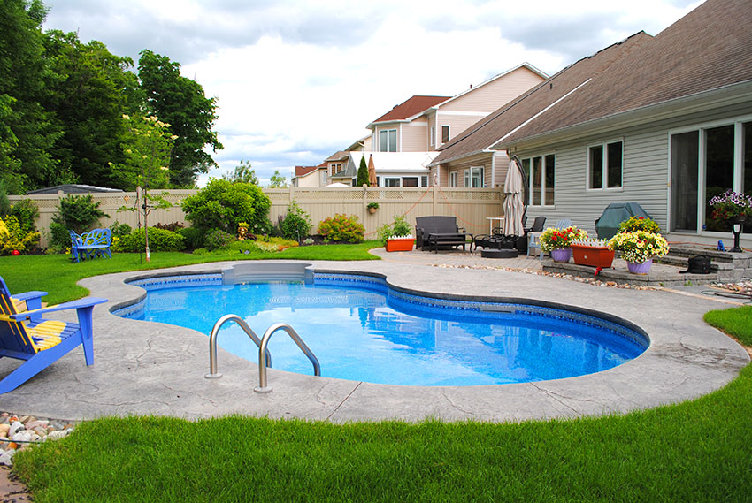 Make a habit of cleaning the pool every so often!