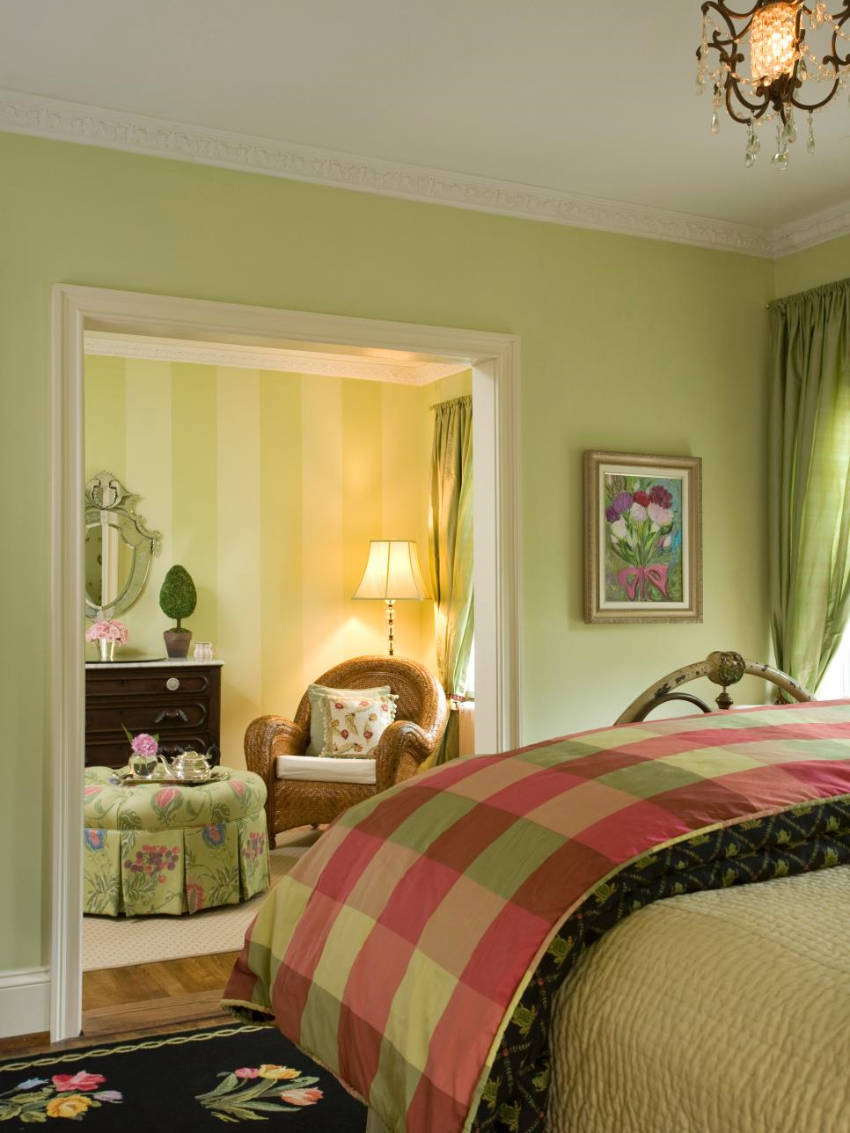 Nature Green is a beautiful paint color for spring!