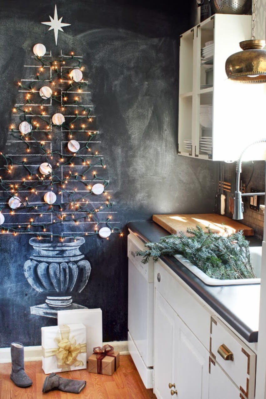 A modern take on the Christmas tree! 