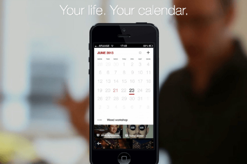 Cal from Any.do is a great calendar app - 7 ways to organize after New Year's Eve