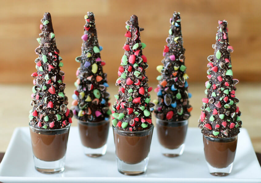 Don't these chocolate trees look awesome?