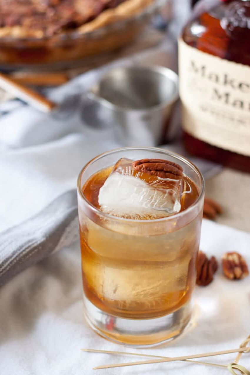 The pecan pie flavors make this drink even more special