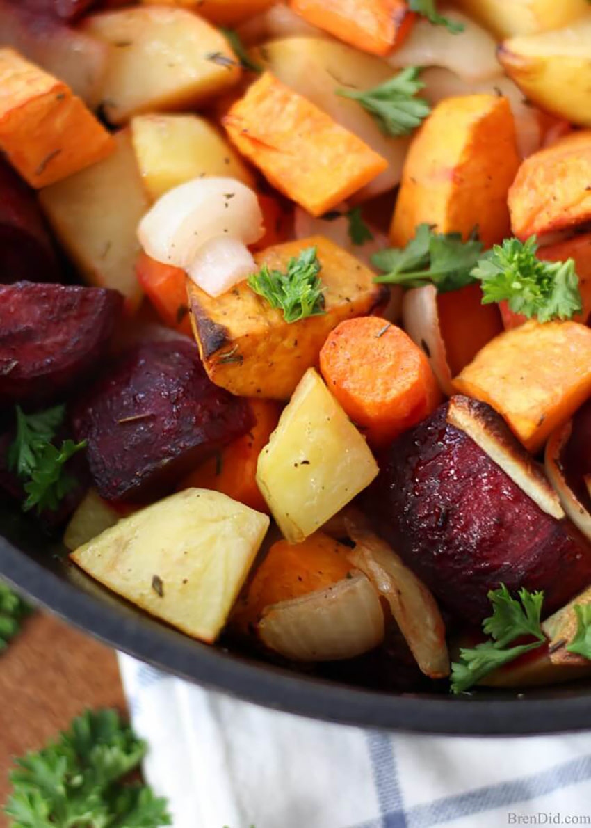 Over Roasted Root Vegetables