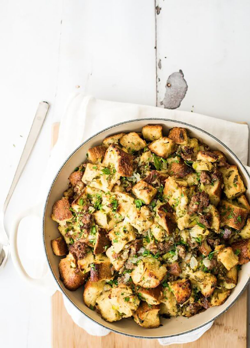 Beer Bread Stuffing Thanksgiving