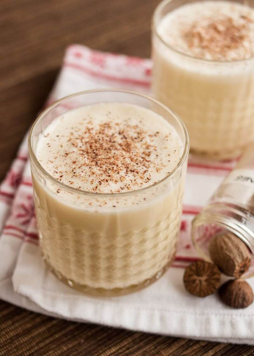 Homemade Eggnog Recipe Thanksgiving