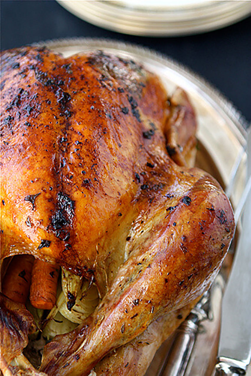 Roasted Turkey with Herb Butter