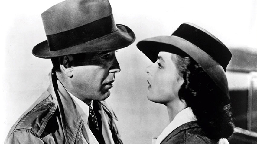 Casablanca is one of Cinema's most classic love stories.